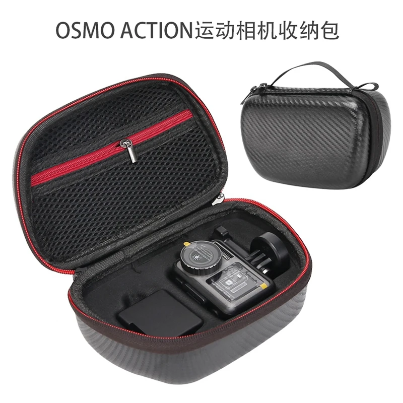 Для Dji Osmo Action Водонепроницаемая портативная дорожная сумка для хранения Pu защитная коробка сумка чехол для переноски аксессуары для спортивной камеры