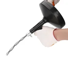 4 метра практичный гибкий очиститель канализации ручной проволоки из нержавеющей стали Стрик сифон труба чистящие инструменты для волос против засорения