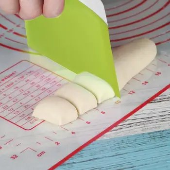 

1PC Silicone Dough Cutter Cake Bread Slicer Baking Pasty Tools Scraper Cake Blade Spatula for Cake Patisserie