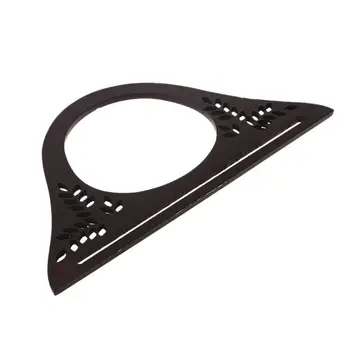 

Wood Handle Purse Frame Wooden Bag Handle DIY Handbag Accessories M2EA