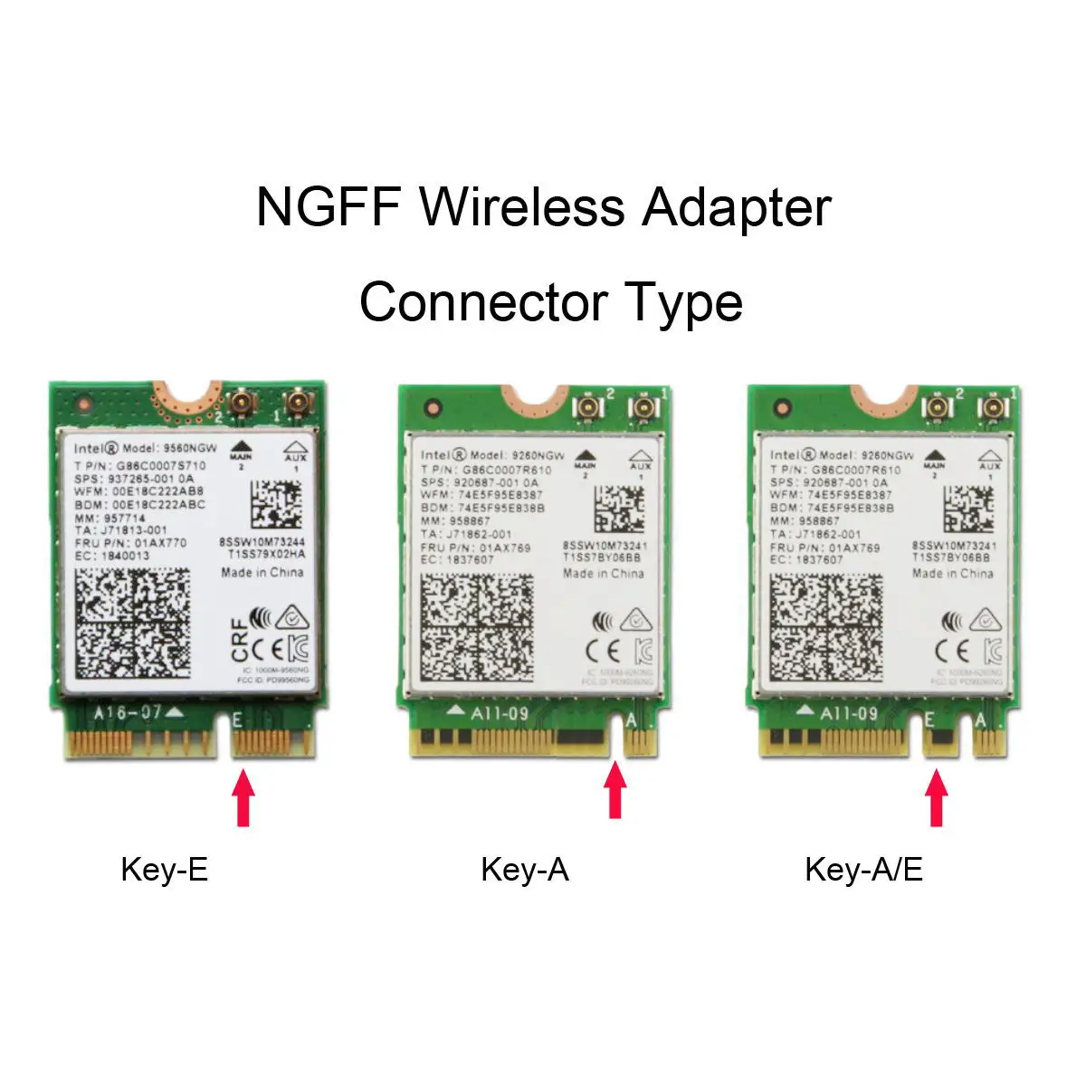 CY NGFF A-ключ E ключ Wifi Mini PCI-E адаптер для Bluetooth плата Wireless WLAN Card AX200 9260 8265 8260