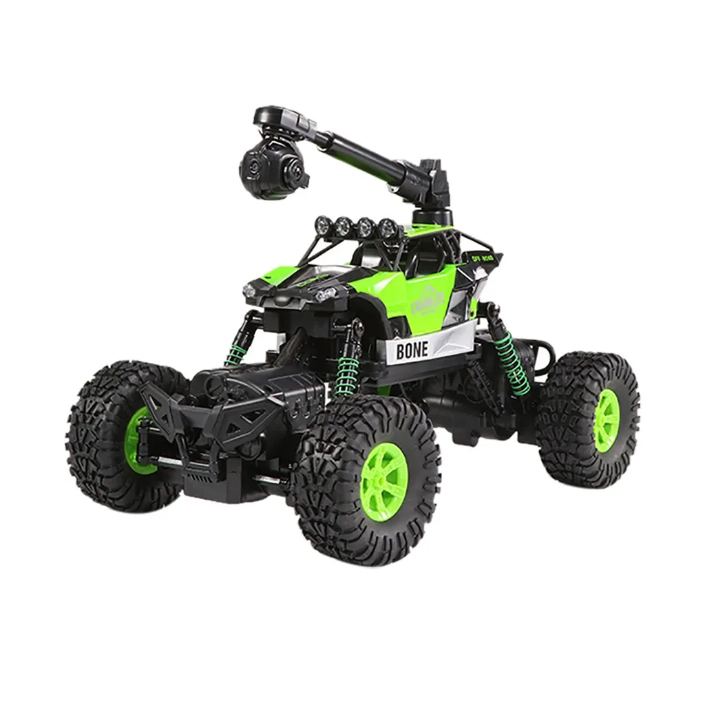 Новые модные радиоуправляемые машинки 1:16 2,4G 4WD wifi HD камера с двойным рулевым управлением Водонепроницаемые внедорожные игрушки с дистанционным управлением Прямая поставка