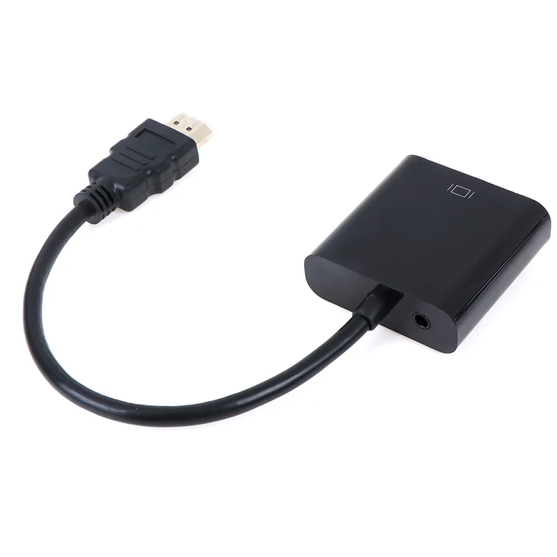 Адаптер hdmi-vga штекер конвертер с разъемом адаптер 1080p для ПК ноутбука