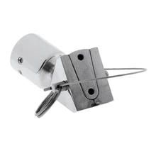 Bimini Торцевая крышка навесная фитинги шарнир для лодки 7/8 дюймов труба