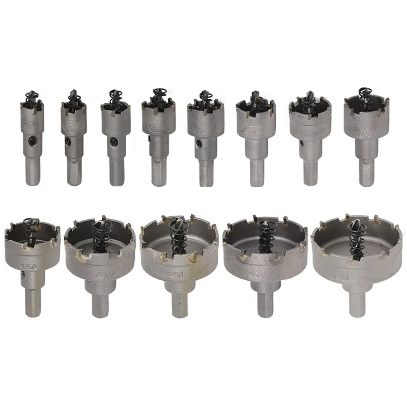 

6/10/13pcs 16-65mm HSS Hole Saw Drill Bit Set Carbide Tip Hole Saw Cutter For Wood/Metal Working Core Drill Bit