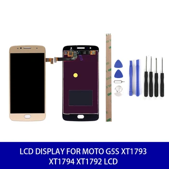 

LCD Display For Moto G5S XT1793 XT1794 XT1792 Lcd Display Screen Touch Digitizer with Frame Assembly Replacement 1920 * 1080