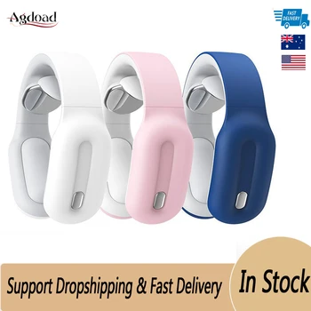 

Smart Electric Pulse Neck Shoulder Massager Rechargeable USB Cervical Traction Therapy Stimulator Heating Pain Relief Massager