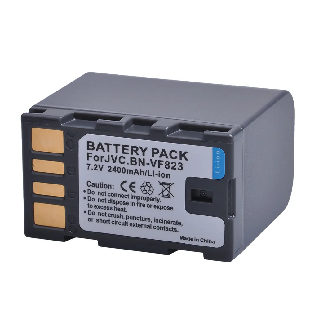 1 шт. 2400 мАч BN VF823 VF823U BNVF823 батарея для JVC Everio GS TD1 GY HM70U HM100U HM150U HMZ1U MG230 MG360 MG365 MS120