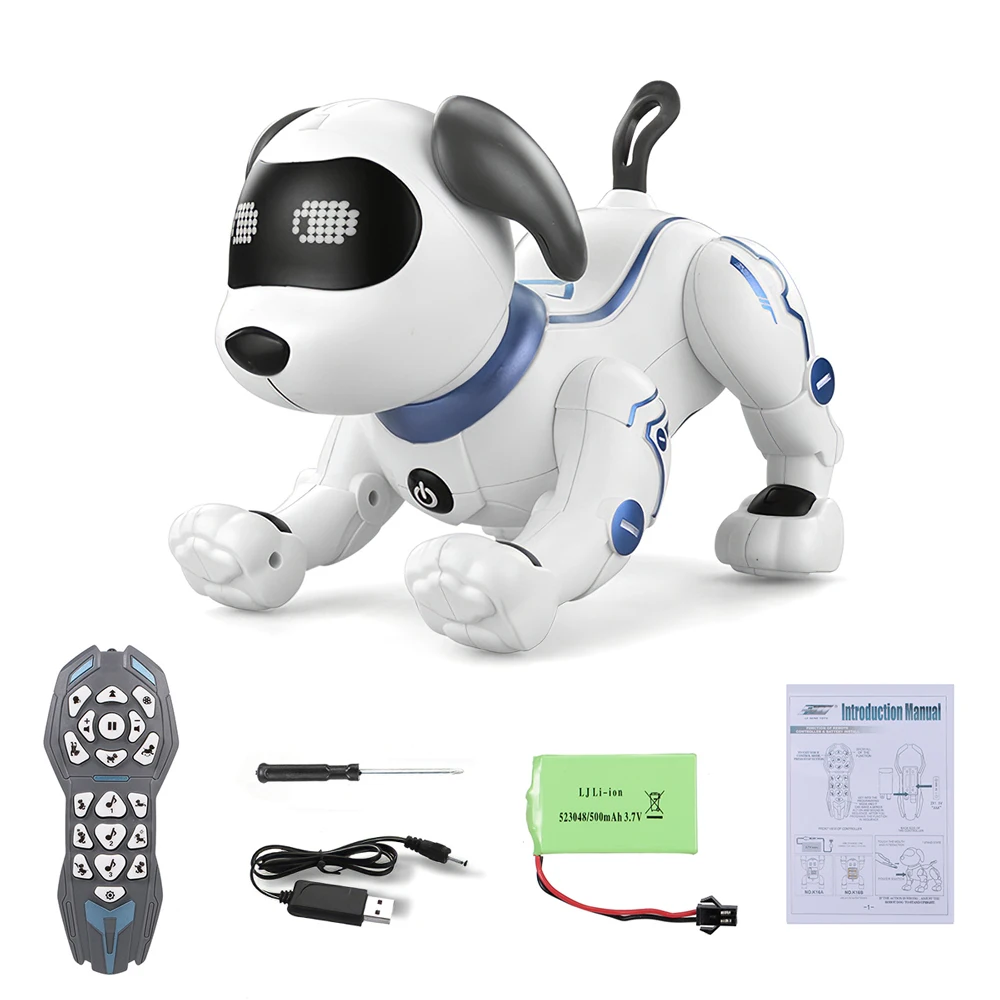 

RC Robot TOYS Electronic Pets Robot Dog Dance Voice Control Programmable Touch-sense Music Song Toy for Kids Christmas Gift