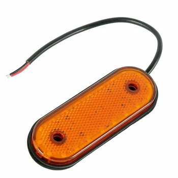 

24V Side Marker Lights Pickup Replacement 12pcs 20 LED Truck Taillight