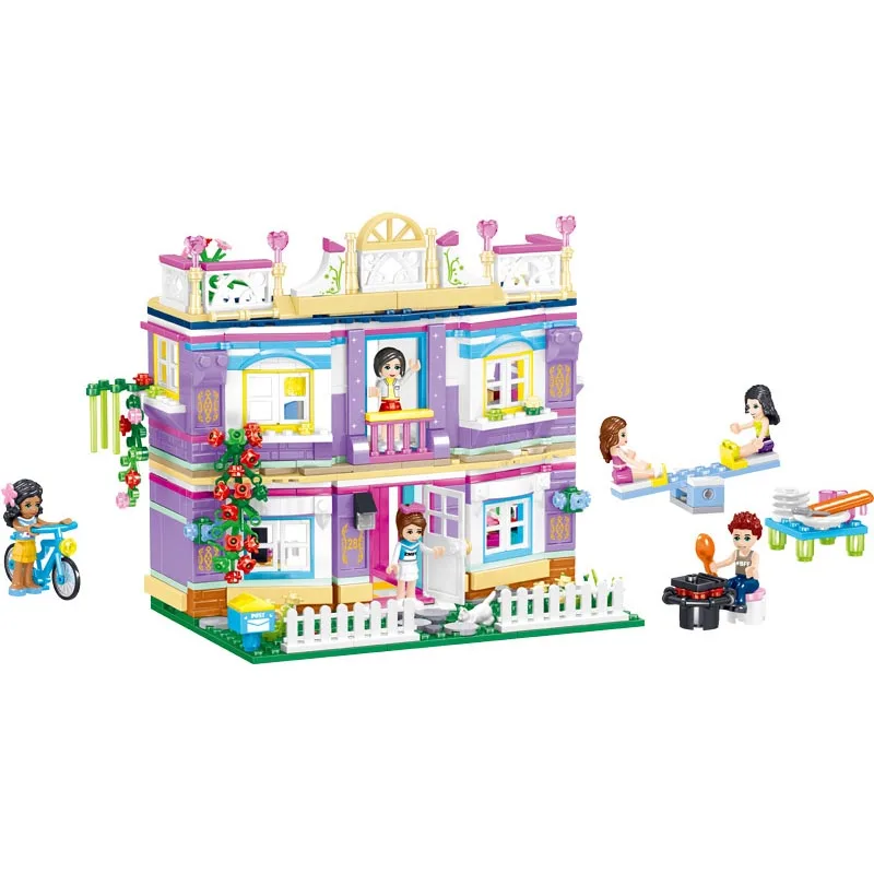 

Girls Friends Millie Home Party Building Blocks Princess Girl Toys B725