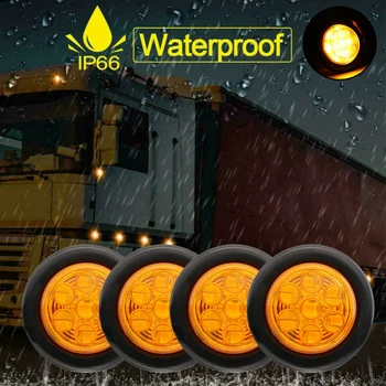 

Clearance Lamp Side marker lights Truck 24V Sealed Plastic-Rubber Car Auto