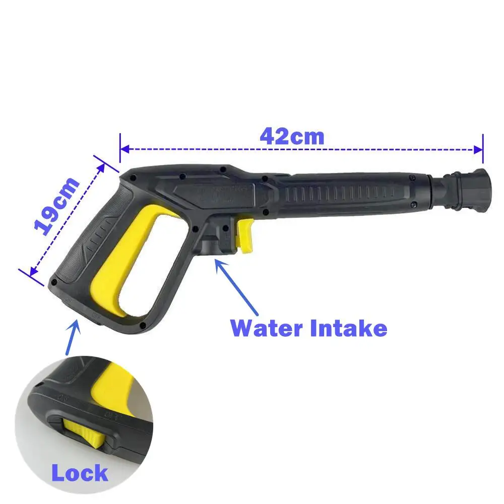 Pistolet de Rechange pour Karcher 1 150 Bar Accessoires de Pistolet de pulvérisation de Jet d'eau de Lavage à Haute Pression pour Karcher K2 K3 K4 K5 K6 K7 