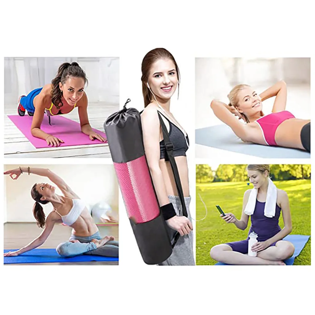New 4MM EVA Thick Durable Yoga Mat Non-slip Exercise Fitness Pad