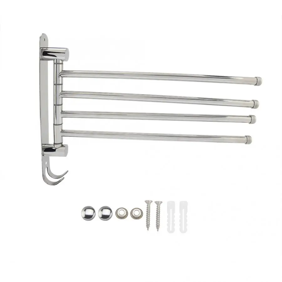 stainless steel Towel Rod 4- Rack Bar Rail Bathroom Kitchen 304 Stainless Steel bathroom | Дом и сад