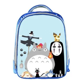 

Children Christmas Gift Customized Name Free 13inch Totoro Backpack Girls Boys Cartoon School Bags School Backpack Bookbag