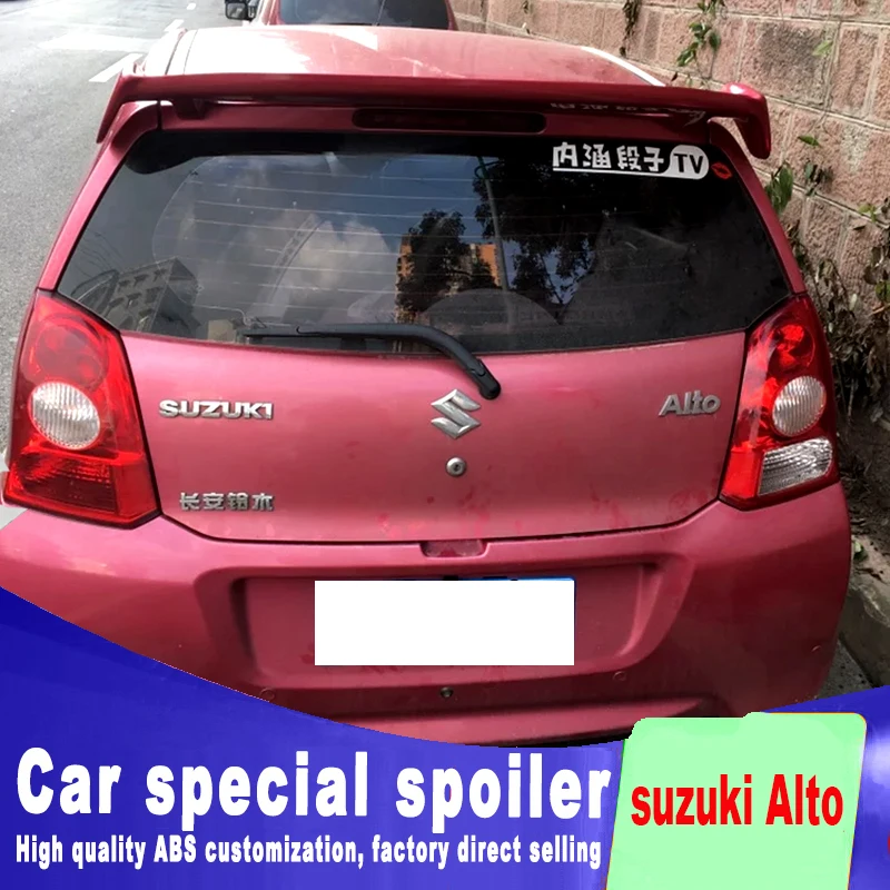 Высококачественный спойлер из АБС пластика для suzuki Alto style больших спойлеров с