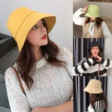 Womail шапка зимняя женская модная однотонная Рыбацкая шапка Повседневная Удобная популярная верхняя Складная пляжная шляпа