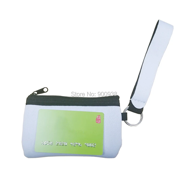 US $105.00 White Printed MultiFunction Neoprene Passport Cover ID Card Holder Wristlets Clutch Coin Wallet