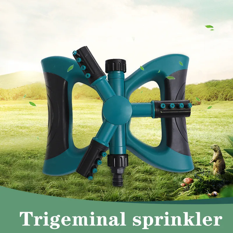 

360 Degree Automatic Rotary Sprinkler Nursery Irrigation Rotary Trident Sprinkler Series Sprinkler