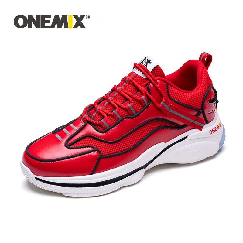 

ONEMIX 2020 New Sneakers Men Non-Slip Retro Running Shoes Sport Comfortable Jogging Shoes Tennis Zapatos Man Running Shoes