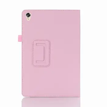 

100pcs/lot Litchi Bracket shell wholesale leather case cover for Huawei Mediapad M6 10.8 book style cover case