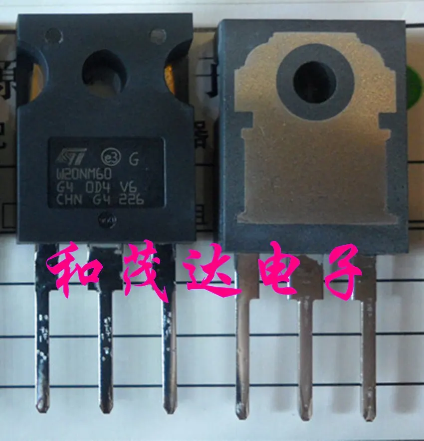 2 шт./STW20NM60 W20NM60-247 600V20A TO247