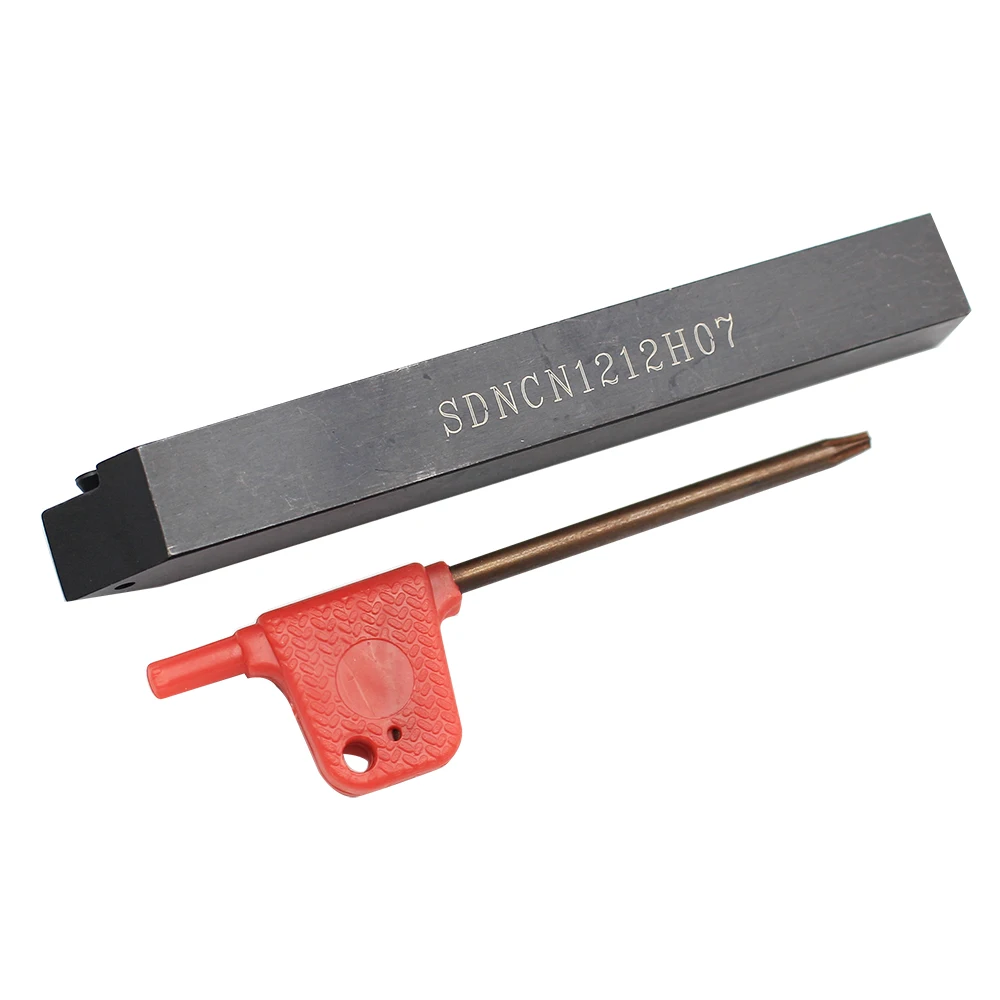 1 шт. SDNCN1212H07 токарный держатель+ 10 шт. DCMT070204 MV FT1125 CNC токарные инструменты карбидная вставка для токарного станка внешняя распорка