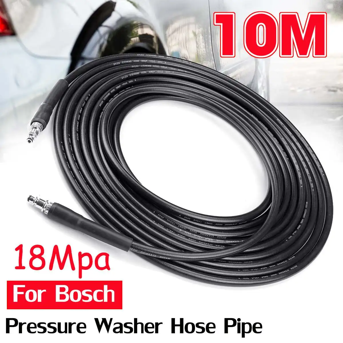 High Pressure Washer Hose 10m For Bosch 