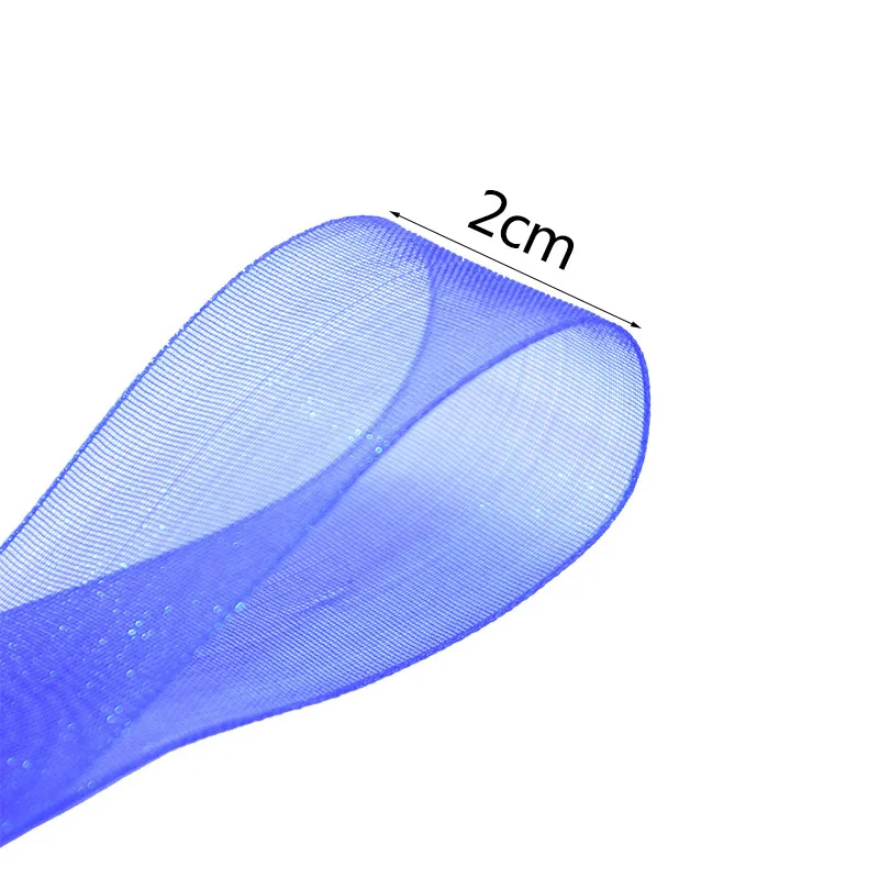 50 метров 20 мм атлас органза лента для Свадебная вечеринка украшения ручной работы лента для заворачивания подарка банты волосов поделки рождественские ленты
