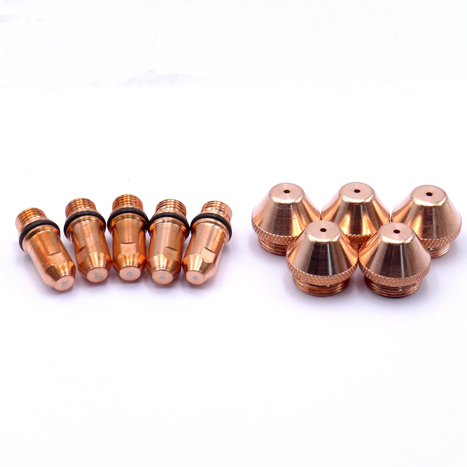 Yueyang  Y160 Y160A Y160A-P Y200 Y200A Y200A-P 5 Tip Nozzle 5 Electrode Plasma Torch Part Cutter Cutting Machine LGK160 LGK200