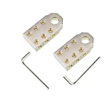 

Universal High Quality Dual 1/0 & 8 Gauge Positive or Negative Battery Terminal Sand Plating Nickel With Conversion Sleeve