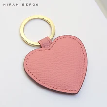 Хирам берон пользовательское имя кожаный чехол для ключей высокое качество подарок для друга Прямая поставка