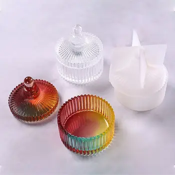 

UV Crystal Resin Decorative Craft DIY Bear Butterfly Storage Box Epoxy Mold X7YC