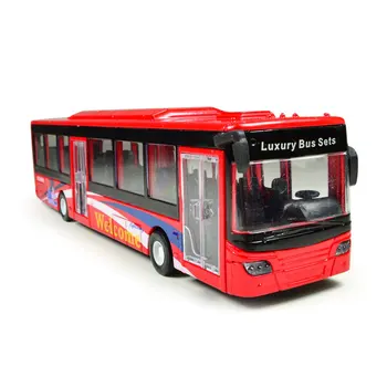 

1:50 Alloy Air Conditioner Cmb 12400 Bus Childrens Toy Car 1:50 Alloy Air-Conditioned Bus School Bus Model Diecast Toy Car