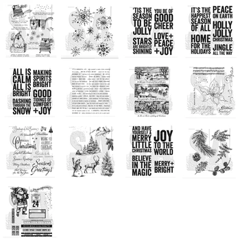 

Transparent Silicone Stamps Decorative Dies New 2020 and Clear Stamps Paper Making Background Embossing Frame Card For Craft Set