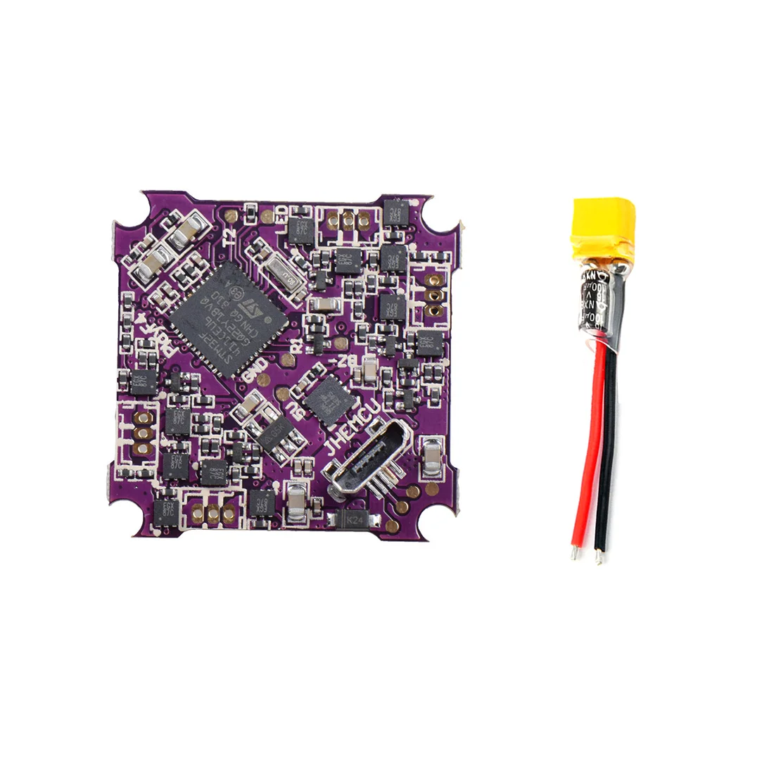 

JMT Play F4 Flight Controller 1-2S 4 in 1 Brushless ESC 5A BL_S + Pigtail Power Wire 100F Capacitor for DIY RC FPV Drone Part