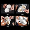 Stainless Steel Dumpling Maker Manual Ravioli Gyoza Mold Durable Press Pierogi Dough Cutter Knife Kitchen Pastry Pasta Tool ► Photo 2/6