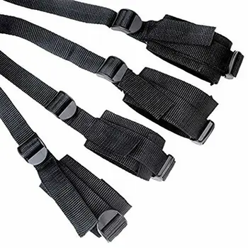 Sex Toys For Woman Men BDSM Bondage Set Under Bed Erotic Restraint Handcuffs & Ankle Cuffs & Eye Mask Adults Games for Couples 5