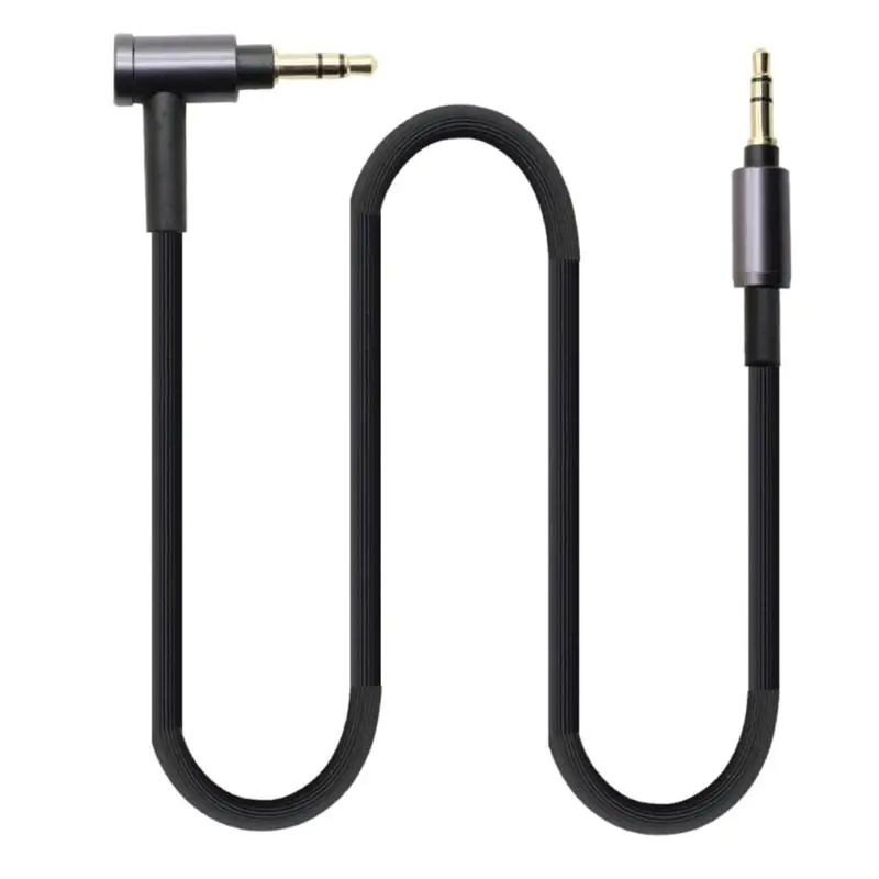 Лидер продаж; новинка наушники AUX аудио кабель-удлинитель шнура для sony WH-1000xm3 WH-CH700N MDR-1000X WH-1000XM2 Беспроводной - Цвет: Черный