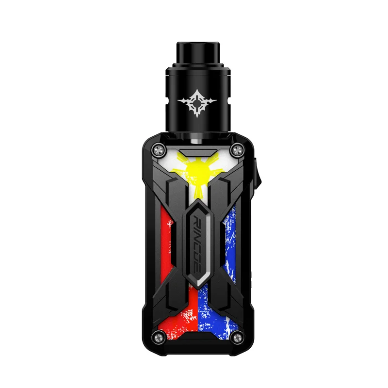 Оригинальный набор Nano RDA Rincoe Mechman 90 Вт нано мод с баком Metis электронная сигарета