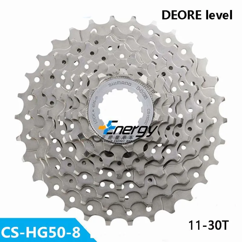 Shimano запчасти для велосипедов CS-HG31/41/51 горный велосипед MTB кассета 8 Скорость маховик 11-30/32T ALIVIO DEORE Запчасти для велосипедов