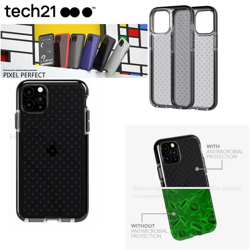 case for iphone se Tech21 Evo Check Anti-drop Silicone Rubber Gel Case phone case cover For iphone 11/11 Pro 11 Pro Max For iphone X/XS/XR/XS Max iphone se clear case