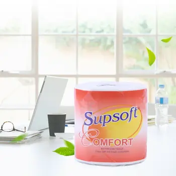 

Roll Paper Household Toilet Paper Soft And Thick practical Water Absorption Flexible portable paper