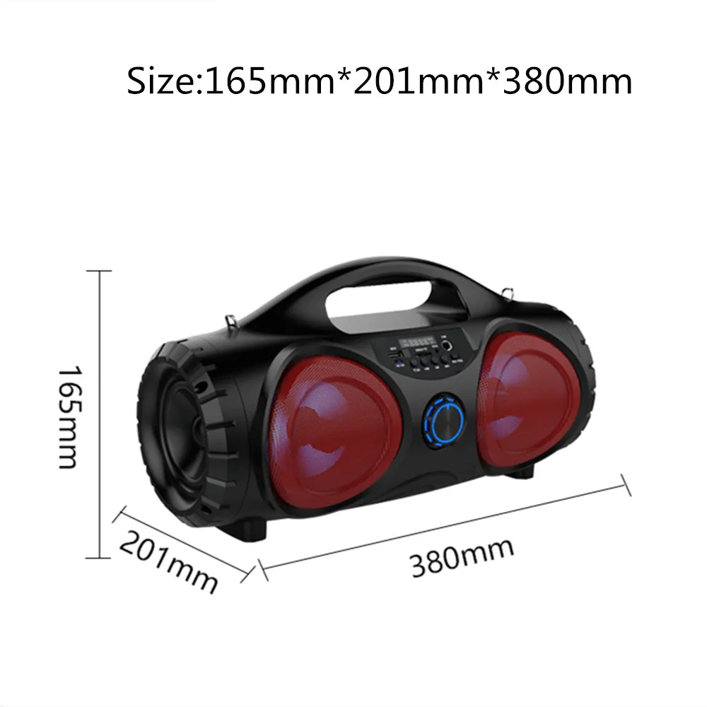 High Power Bluetooth Speaker Super Bass Subwoofer