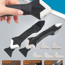 Sealant-Remover-Tool-Set Scraper Removal Hand-Tool Caulking Finisher Silicone Stainless-Steel/plastic