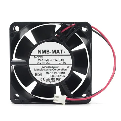 Оригинальный NMB 2410ML-05W-B40 6025 24V 0.12A инверторный охлаждающий вентилятор |