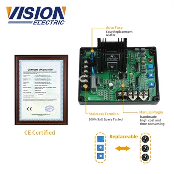 

Factory Prices Universal Generator AVR GAVR-15A Voltage Regulator