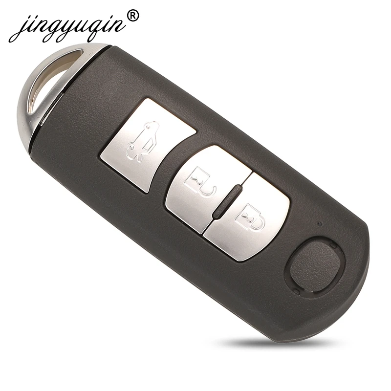 JINGYUQIN 5WK49384D VDO REMOTE CAR KEY FOB 433.92MHZ ID46-PCF7952 3 BUTTONS FOR MAZDA 6 2008-2011 SALOON SEDAN SPORT
