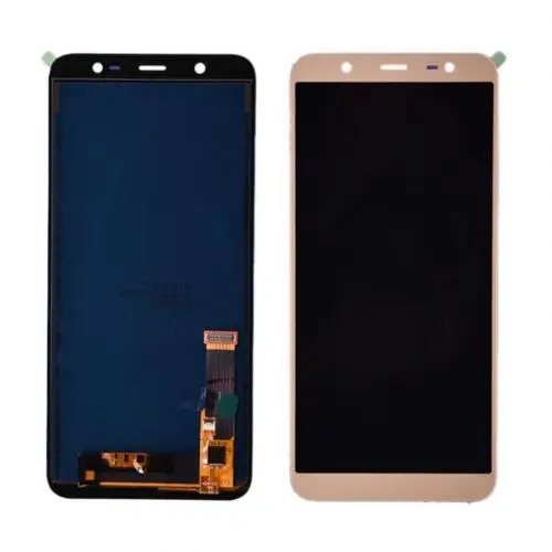 Golden Сменный ЖК-дисплей T ouch экран дигитайзер в сборе для Samsung Galaxy J8 J810 J810M J810FDS - Цвет: Golden